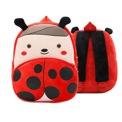 Mochilas de peluche adorables, ideales para la escuela infantil con diseños de animales.