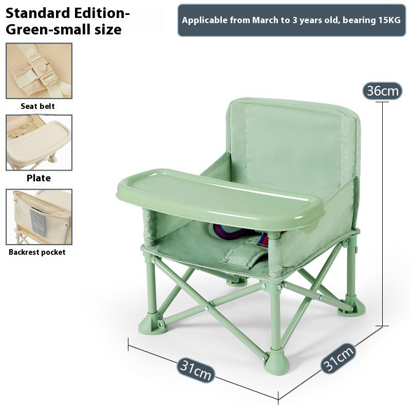 Baby Picnic Chair Outdoor Beach Camping Stool Portable Folding Photography Learning Seaside Dining Table