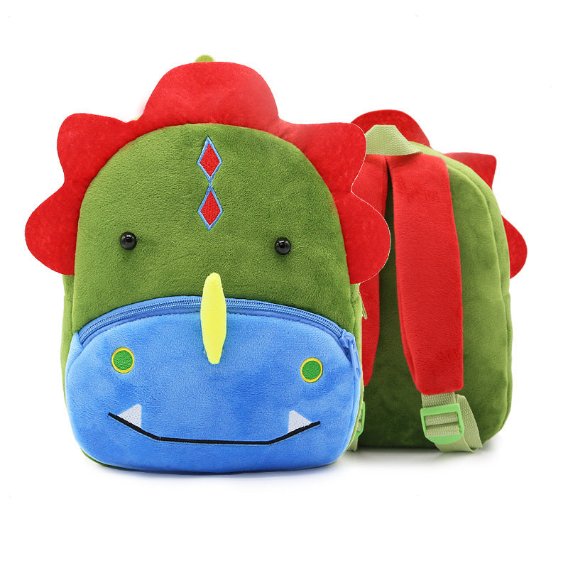 Mochilas de peluche adorables, ideales para la escuela infantil con diseños de animales.