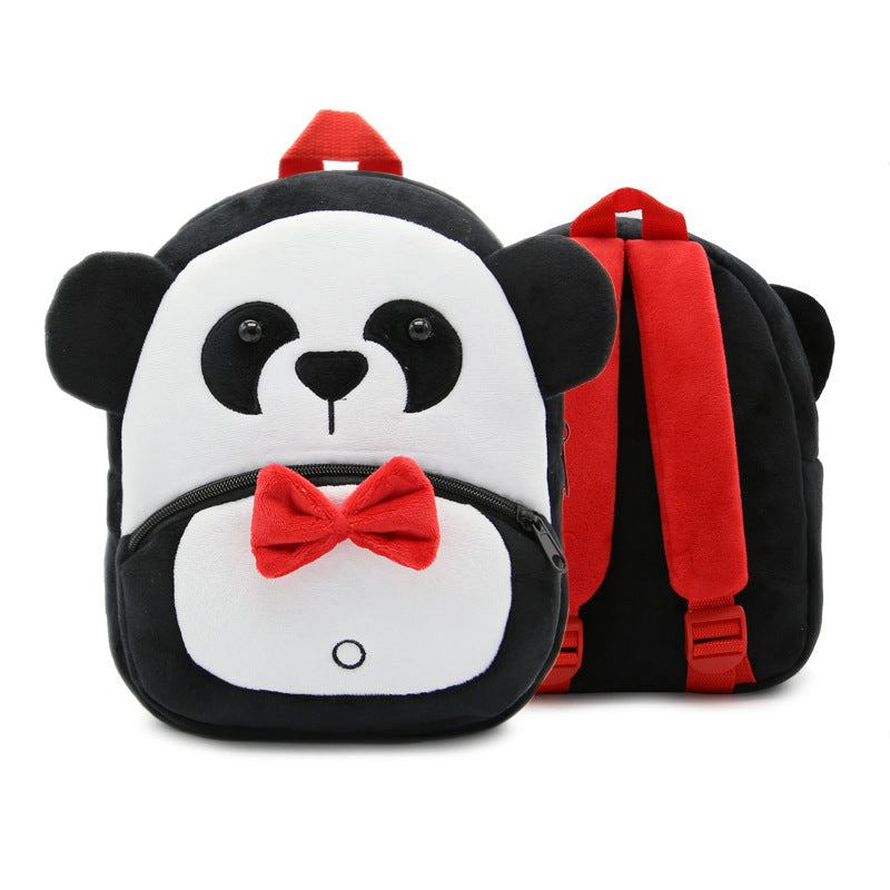 Mochilas de peluche adorables, ideales para la escuela infantil con diseños de animales.