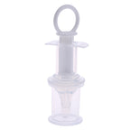 Baby syringe medicine feeder infant pacifier type medicine feeder