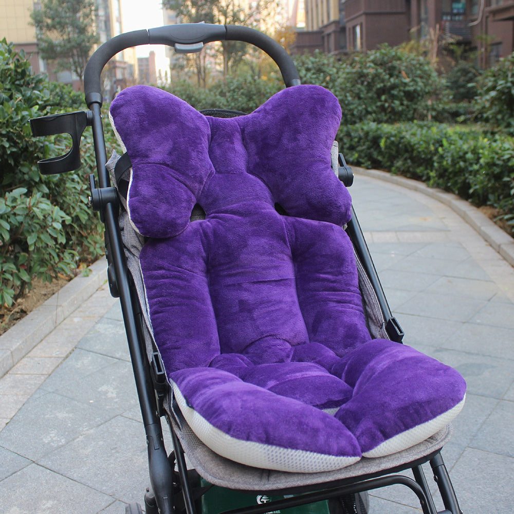 Almohadilla de algodón acolchada para cochecito de bebé