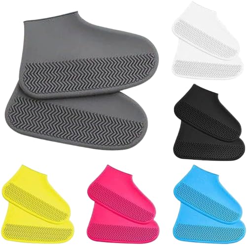 Waterproof Shoe Covers Reusable Silicone Cover Shoes Rain Boots for Men Women Kid
