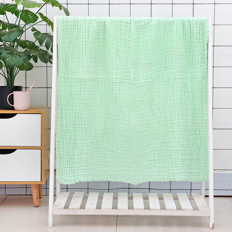 Baby Bath Towel With Six-layer Seersucker Quilt Soft