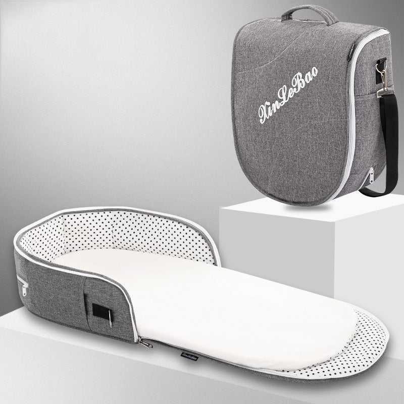 Cuna plegable portátil y desmontable para bebé, bolsa de maternidad