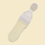 cuchara de silicona para bebés para alimentar con pasta de arroz