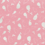 cambiador de bebé de algodón transpirable e impermeable con estampado de dibujos animados 