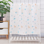 Baby Bath Towel With Six-layer Seersucker Quilt Soft