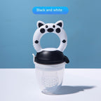 Mordedor de frutas y verduras para bebés, alimento complementario. Mordedor de frutas y verduras. Chupete de silicona para leche.