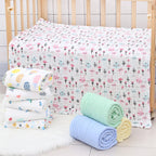 Baby Bath Towel With Six-layer Seersucker Quilt Soft