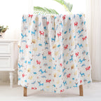 Baby Bath Towel With Six-layer Seersucker Quilt Soft