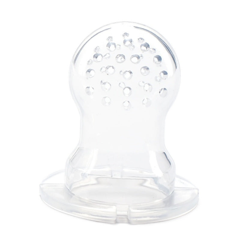 Mordedor de frutas y verduras para bebés, alimento complementario. Mordedor de frutas y verduras. Chupete de silicona para leche.