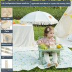 Baby Picnic Chair Outdoor Beach Camping Stool Portable Folding Photography Learning Seaside Dining Table