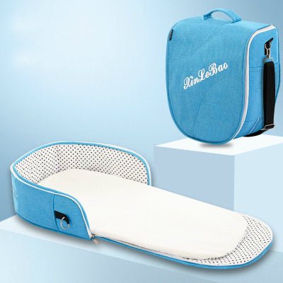 Cuna plegable portátil y desmontable para bebé, bolsa de maternidad