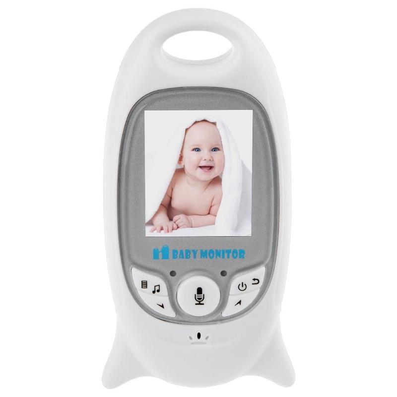 Radio para bebés inalámbrica con vídeo, monitor de sueño digital para bebés, niñera, audio