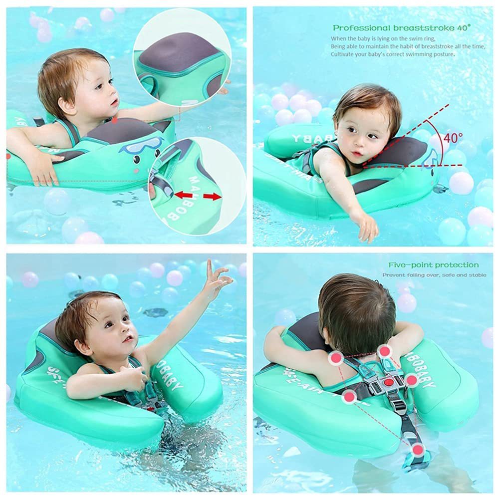 Collarín de natación para bebé no inflable