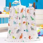 Baby Bath Towel With Six-layer Seersucker Quilt Soft