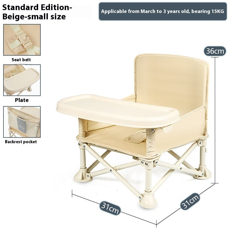 Baby Picnic Chair Outdoor Beach Camping Stool Portable Folding Photography Learning Seaside Dining Table
