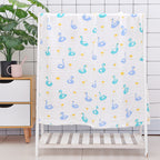 Baby Bath Towel With Six-layer Seersucker Quilt Soft