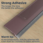 Door Draft Stopper With Brush