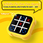 1Pc 3 In 1 Electric Tic Tac Toe Game Memory Flash Whack Mole Game Portable Travel Game Classic Board Games For Adults And Kids Aged Over 3 Years Old
