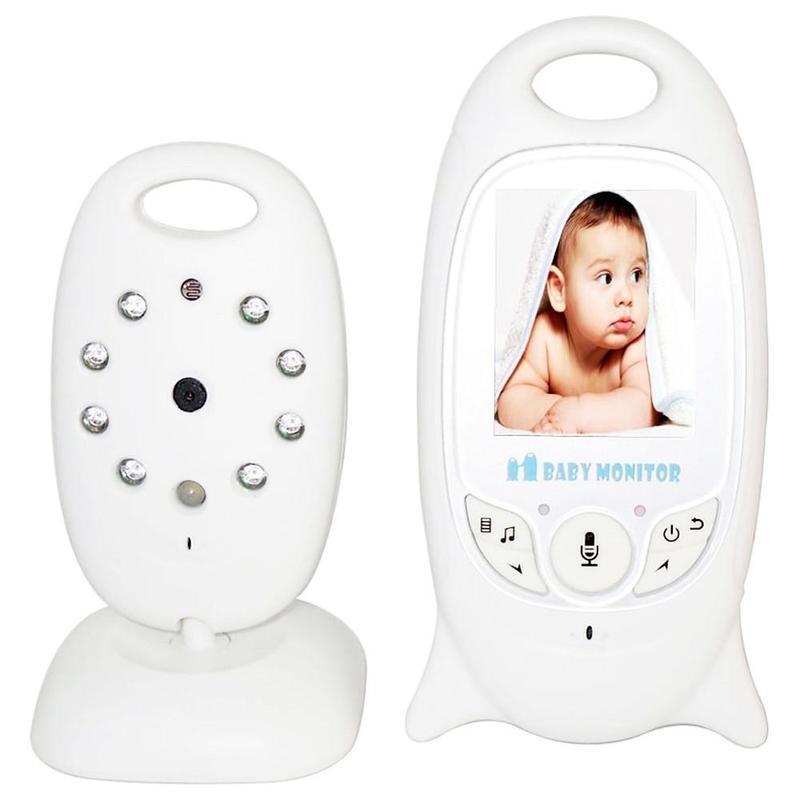 Radio para bebés inalámbrica con vídeo, monitor de sueño digital para bebés, niñera, audio