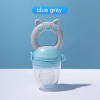 Mordedor de frutas y verduras para bebés, alimento complementario. Mordedor de frutas y verduras. Chupete de silicona para leche.