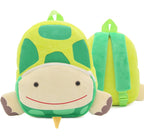 Mochilas de peluche adorables, ideales para la escuela infantil con diseños de animales.