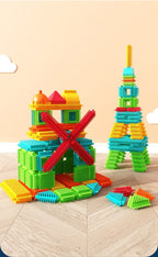 Enlightenment Thorn Bristle Building Blocks Puzzle Assembling Toys For Boys Baby Girls