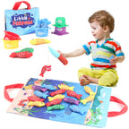 Baby Fishing Toys Three-dimensional Fabric Crawling Early Education Enlightenment