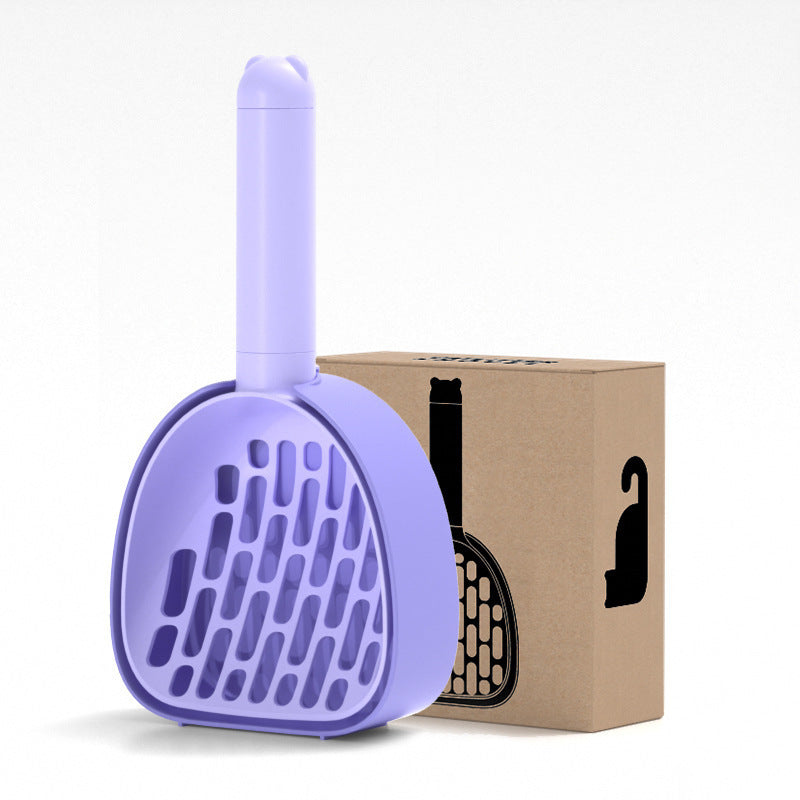 Cat Litter Scoop Plastic Cats Poop Scoop With Base Pets Cleanning Tool Cat Toilet Products Durable Litter Box Cleaner Shovel Pet Products