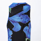 Young Elegant Tied Midi Skirt Dress