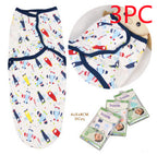 Toalla de algodón para bebé, saco de dormir para bebé con dibujos animados, producto anti-sobresaltos para bebés y otros artículos para bebés