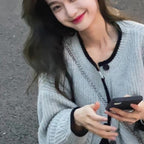 New Sweet Chic Knitted Cardigan Sweater Coat