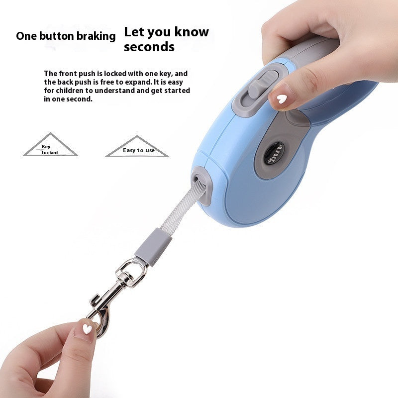 Simple Household Automatic Retractable Dog Leash