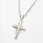 Octagonal Star Cross Alloy Pendant