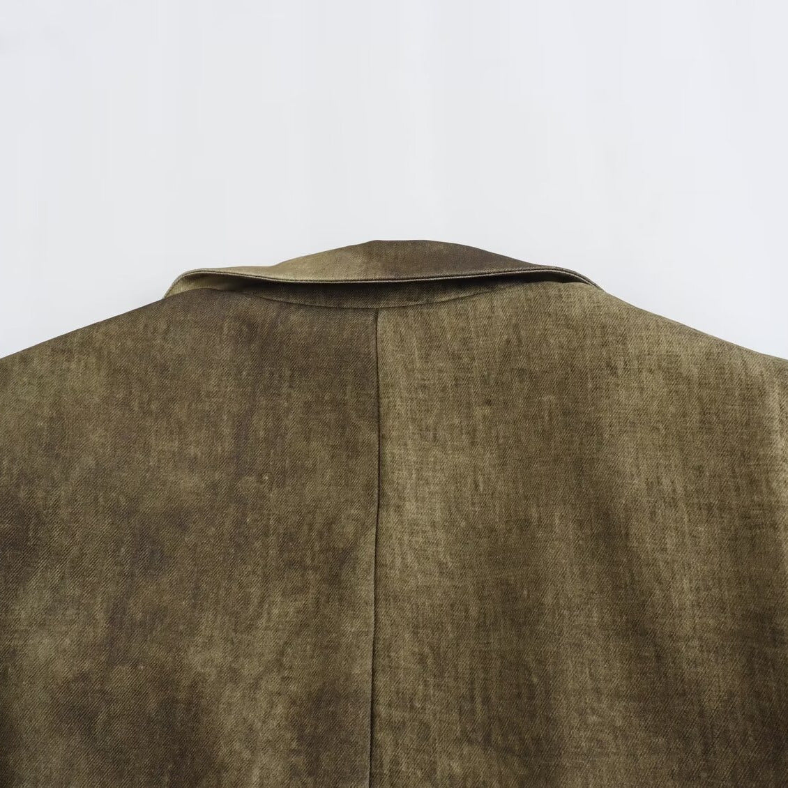 Women's Fashion Casual Tie-dye Long Coat